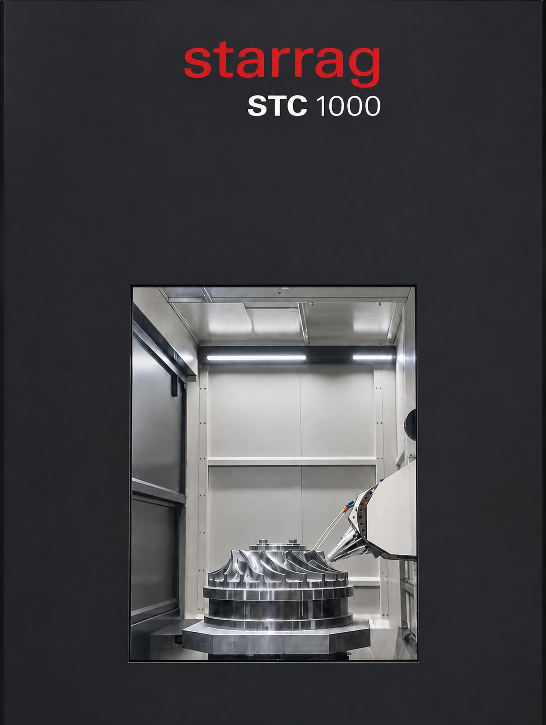 STARRAG STC 1000 machining a precision impeller